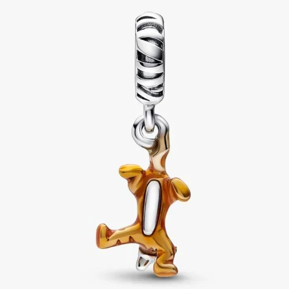 NEW Pandora Disney Winnie the Pooh Tigger Dangle Charm - Picture 2 of 3
